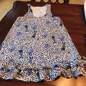 Lilly Pulitzer racer back sundress / coverup